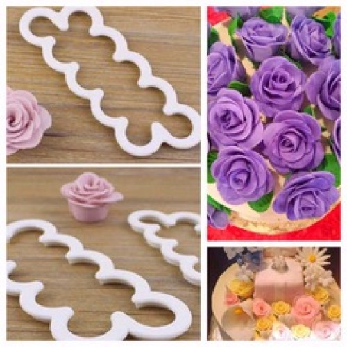 FONDANT ROSE MAKER EASIEST FONDANT ROSE MAKER EASIEST